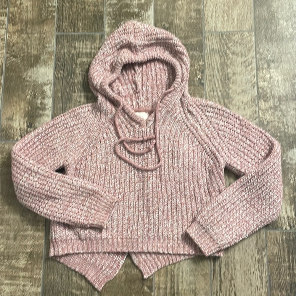 Ultra Flirt Pink Hooded Sweater, Medium